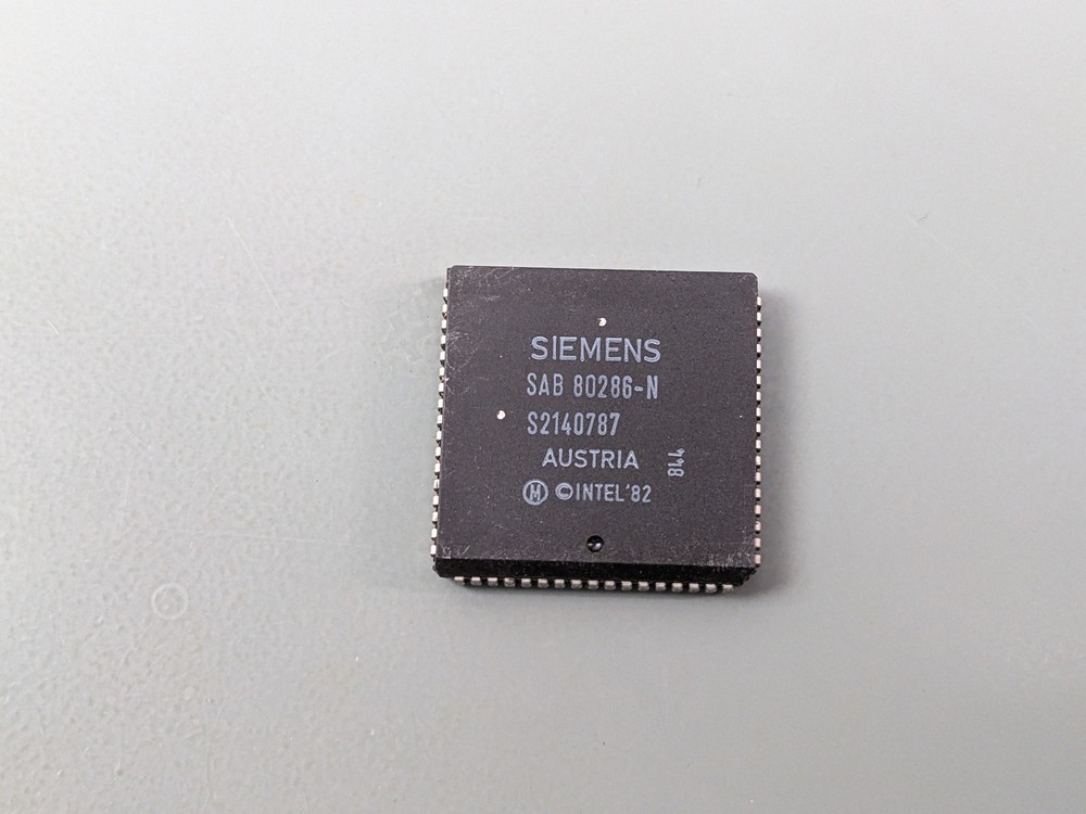 Siemens SAB80286-N 80286 CPU, PLCC