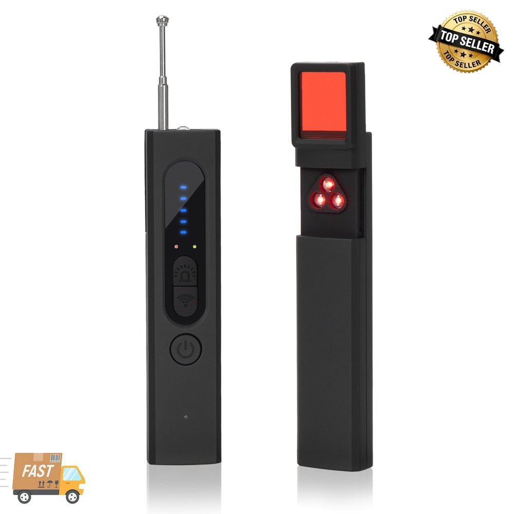 Camera Detector GPS Tracker Anti Tracking Bug Finder Scanner Device Hotel Car A+