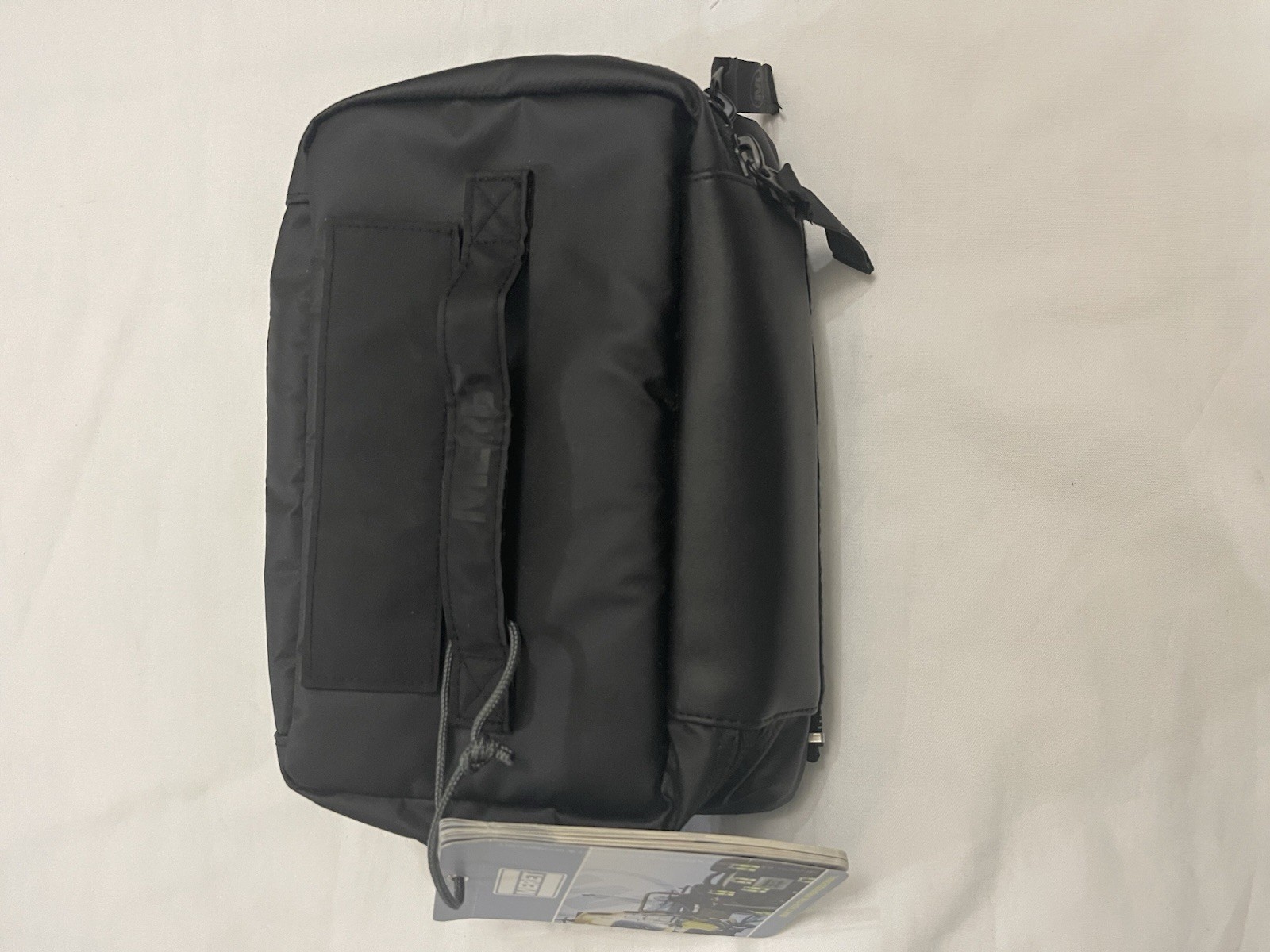 MERET Airway Intubation Tri-Fold Roll Out Bag Infection Control Black TS2 Ready
