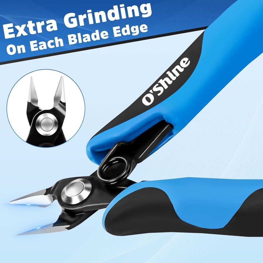 O’Shine Double-Edged Sprue Cutter for Beginner, Sharp Model Nippers for Plast...