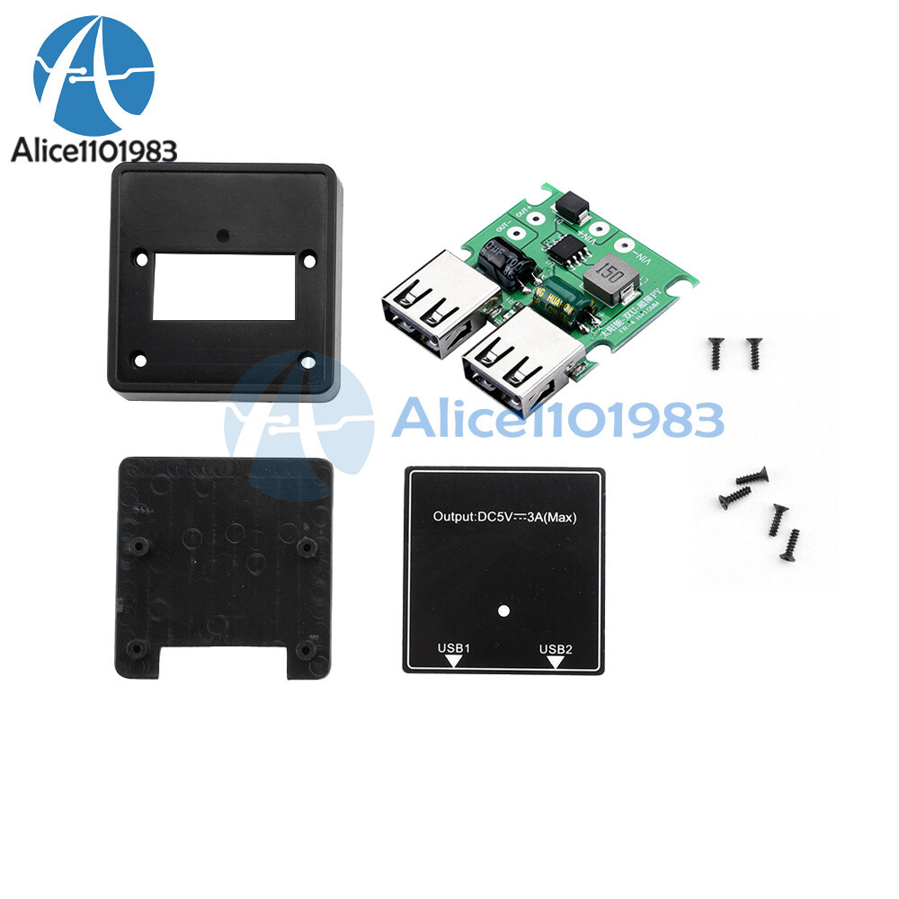 5V3A Dual USB Solar Panel Mobile Power Supply Smart Voltage Controller Regulator