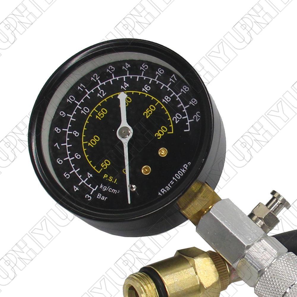 1PCS CAR ENGINE COMPRESSION TESTER TESTING GAUGE GAGE CHECK TEST TOOL UNIVERSAL