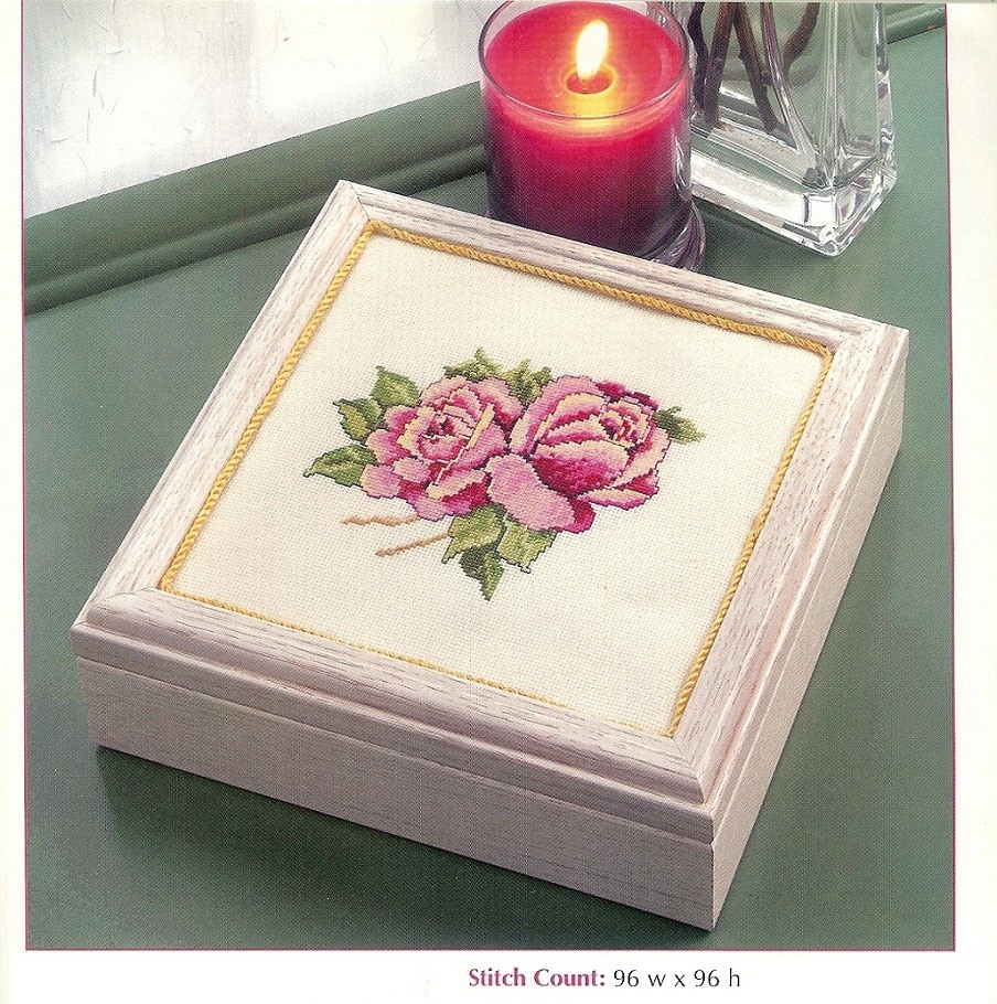 ROSE  -  CROSS STITCH PATTERN ONLY    HM - RYP
