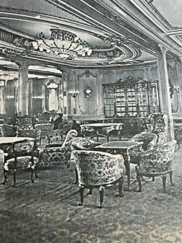 RMS TITANIC FIRST CLASS LOUNGE, ROBERT WELCH REPRINT