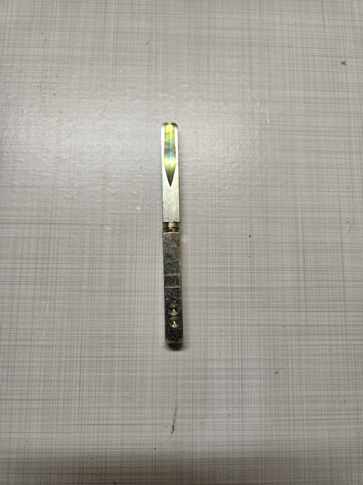 Baldwin Images 3.5" Half Broached Spindle - Split, Privacy Zinc