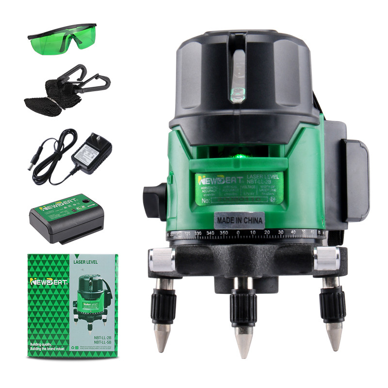 Self Leveling Laser Level Green Beam Horizontal Vertical Line Builder Tool