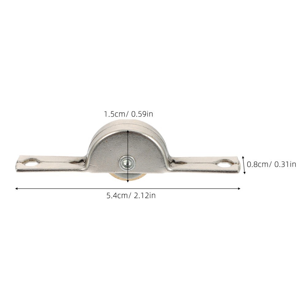 10 Pcs Sliding Door Roller Replacement Rollers Cabinets Doors Pulleys Wheels