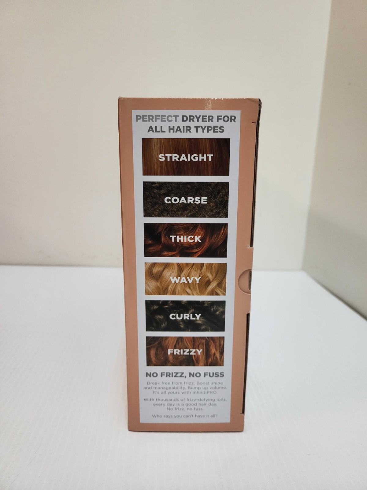 INFINITIPRO Conair LUXE Series 1875 Watt 3-in-1 Ionic Dryer - Pink SD21