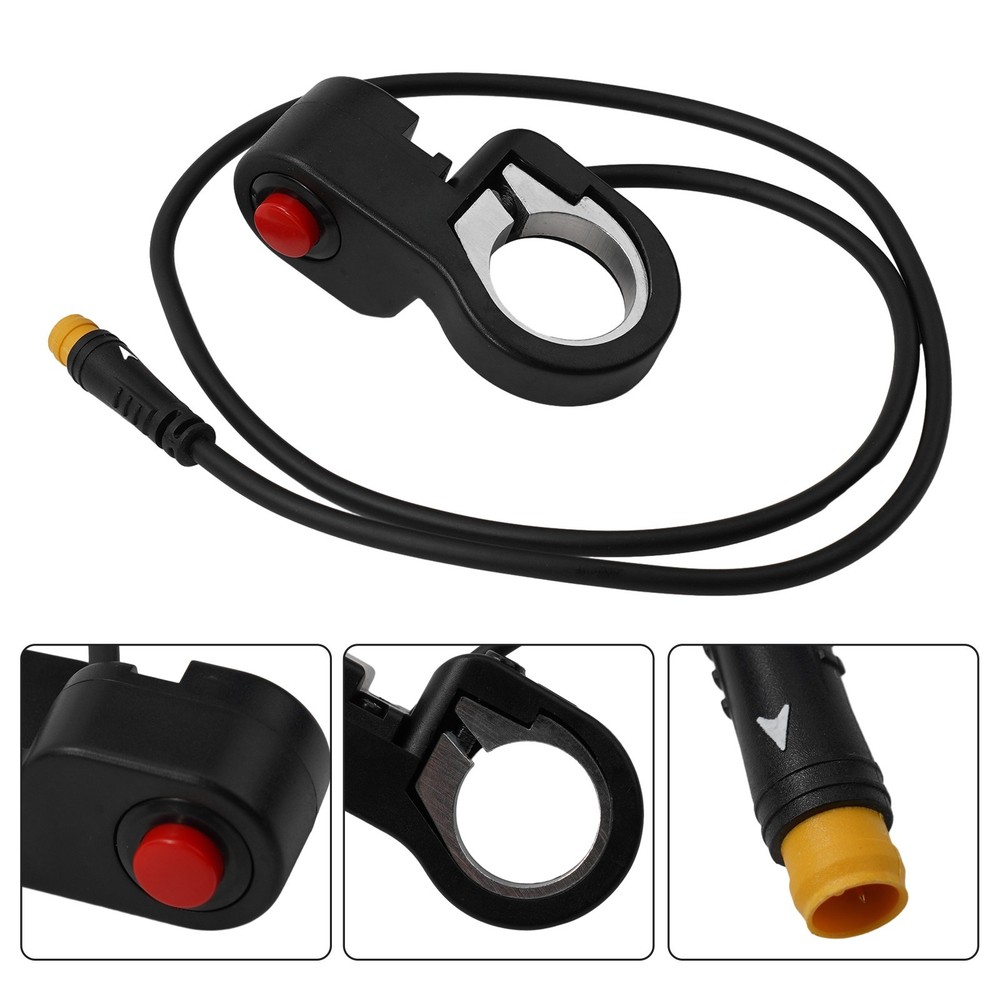 Kill Switch Button Power Failure Switch 1pcs 60cm Black Maximum Durability