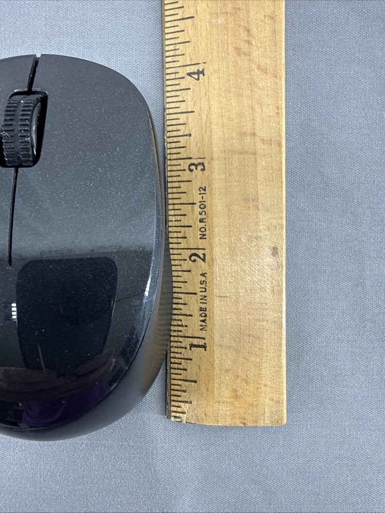 Black Sparkle LEADSAIL Wireless Optical Mouse with USB Receiver Model E701