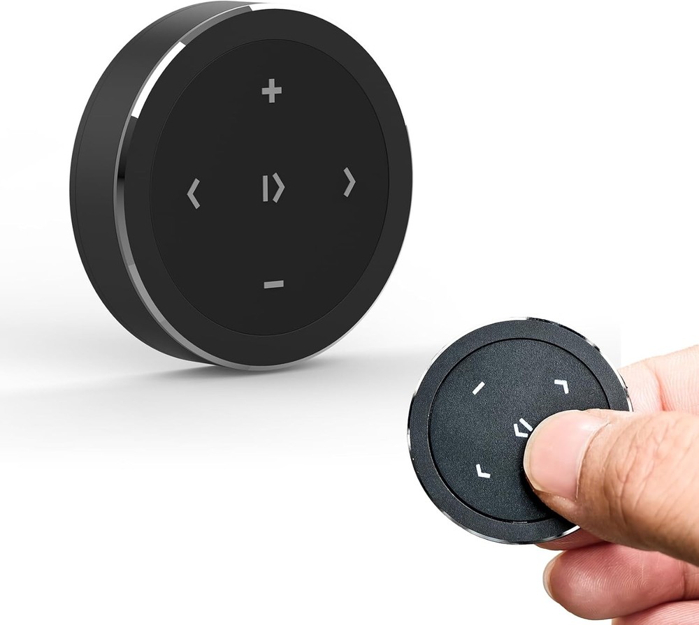 Waterproof Media Button Remote Selfie Control Car Steering Wheel