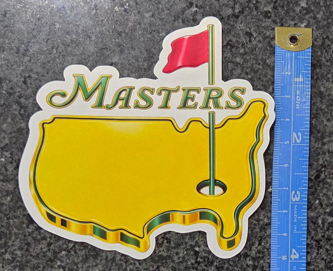 The Masters Tournament Golf Decal Vinyl Sticker Water Resistant UV Laminated