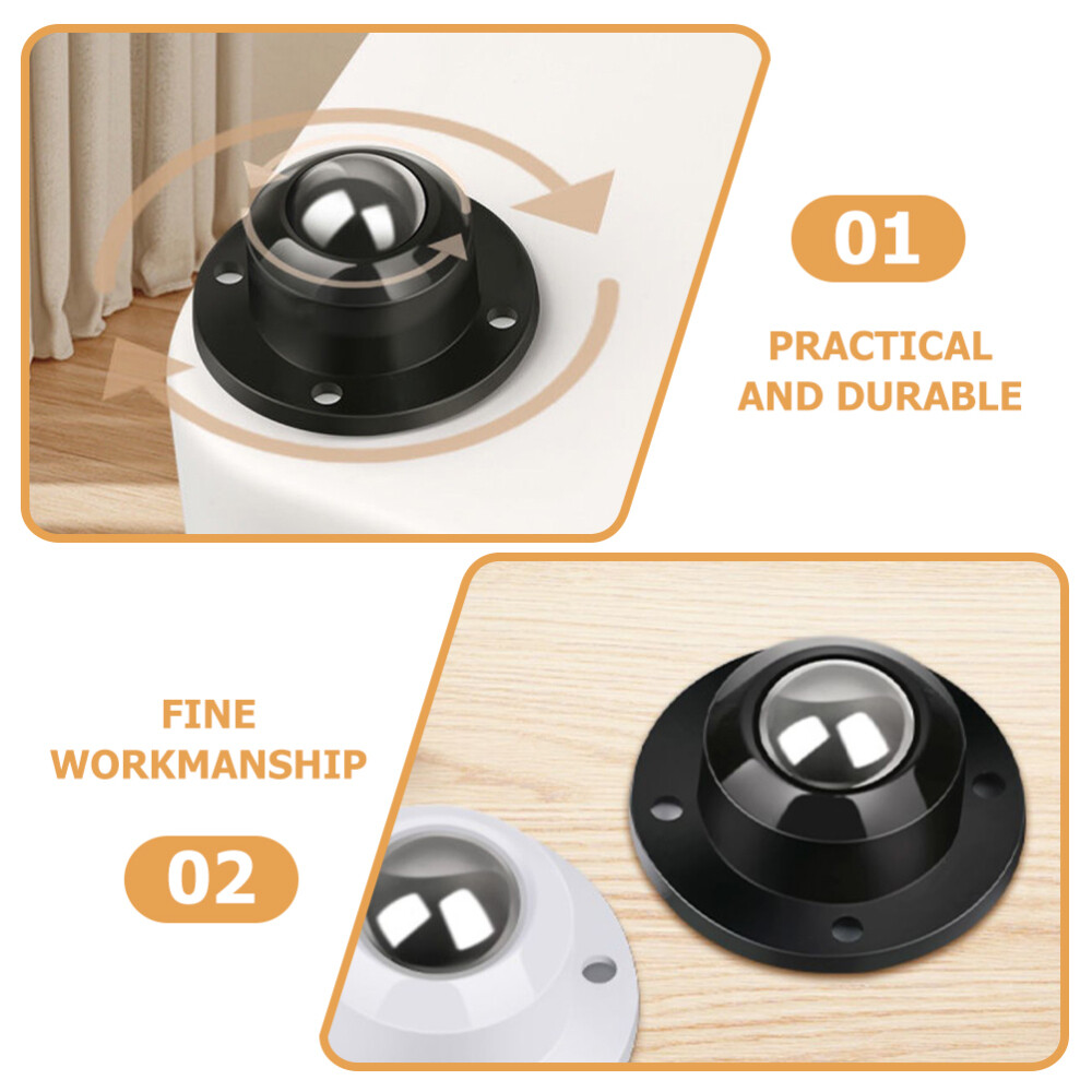 4pcs Storage Bin Wheels Swivel Caster Wheels Small Caster Wheels