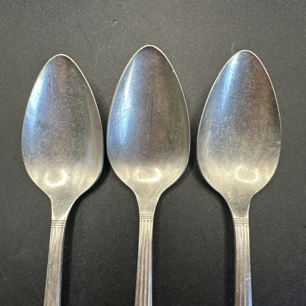 Community Plate Coronation 3- Teaspoons