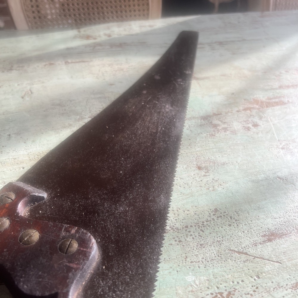 Vintage KEEN KUTTER HAND SAW 26” Blade