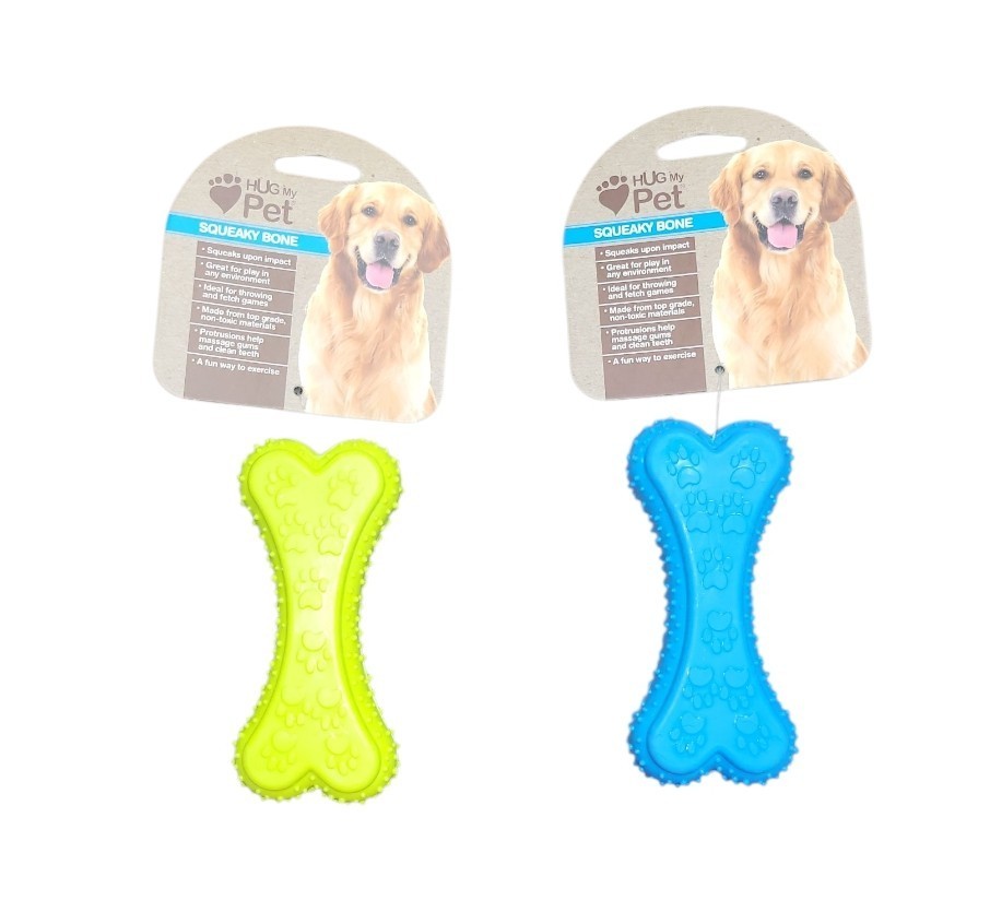 Pet Dog Squeak Bone Toy