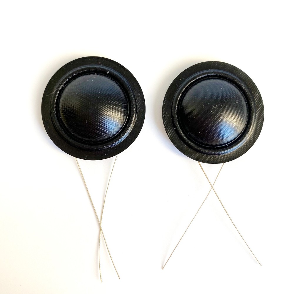 2 Replacement 0.75" Silk Diaphragm for Infinity PolySpherite Tweeter 902-4130 8Ω