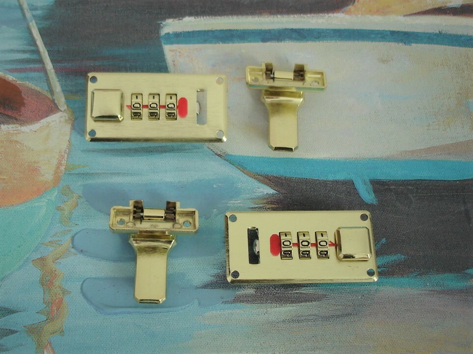 Combination Locks 1 Pair Replacement for Briefcase Attache Case Laptop Bag