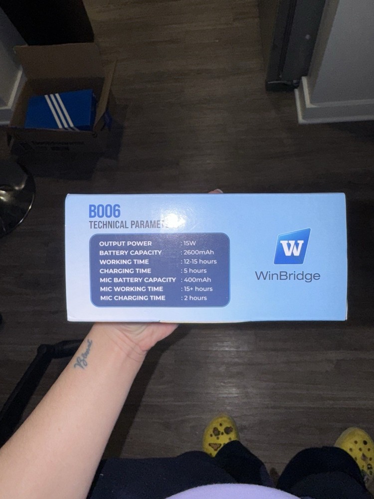 WinBridge B006 Wireless Lavalier Voice Amplifier