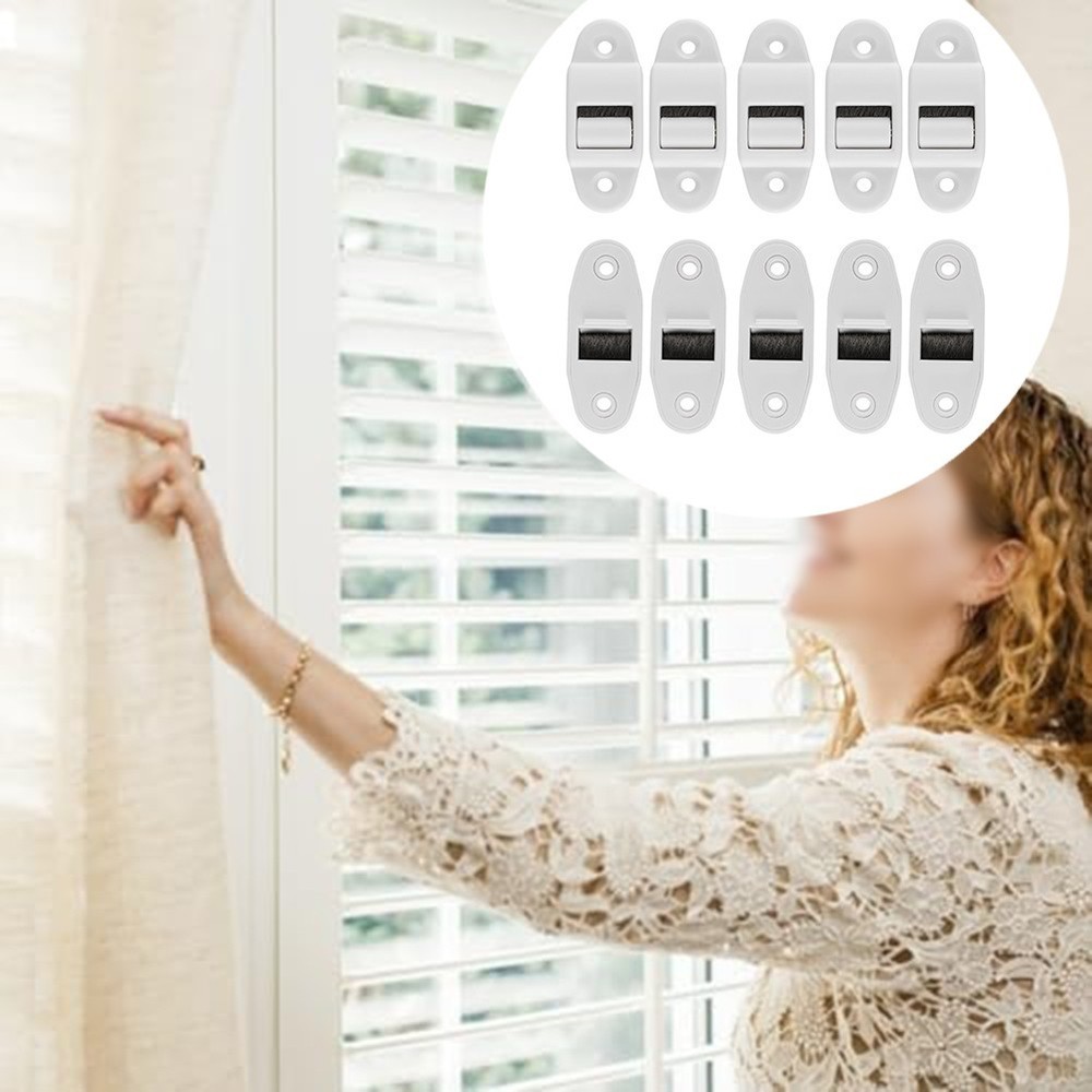 Roller Shutter Guide Rail with Brush Joint 10pcs Set for Smooth Blind Operation