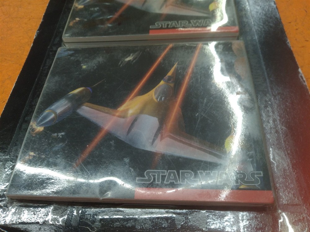 ⭐️⭐️⭐️⭐️⭐️ Star Wars Episode 1 Starfighter Ship Notebook Tablet