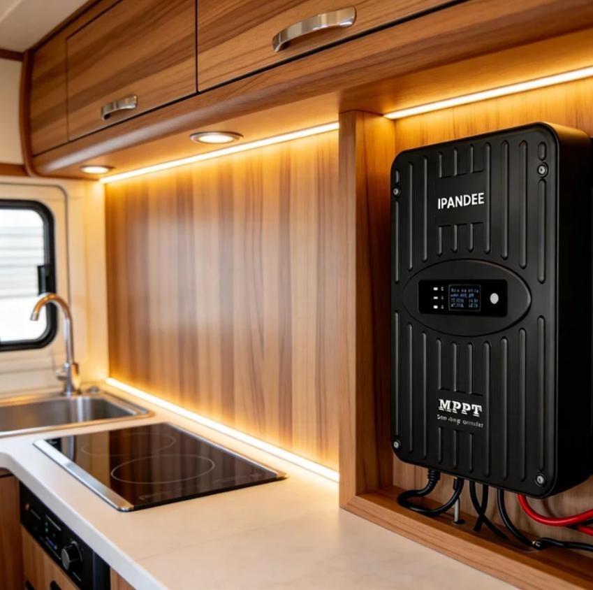 MPPT Solar Panel Charge Controller 60A 12V 24V For Battery Regulator OLED US