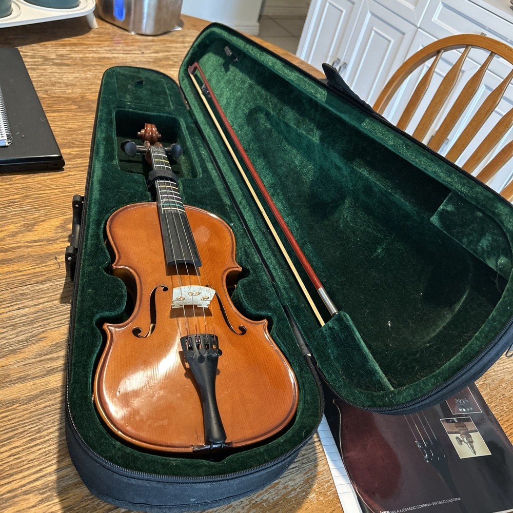 Strobel ML80 Student Violin | Size 4/4 | With Bow and Hard Case |
