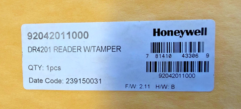 Honeywell DigiReader DR4201