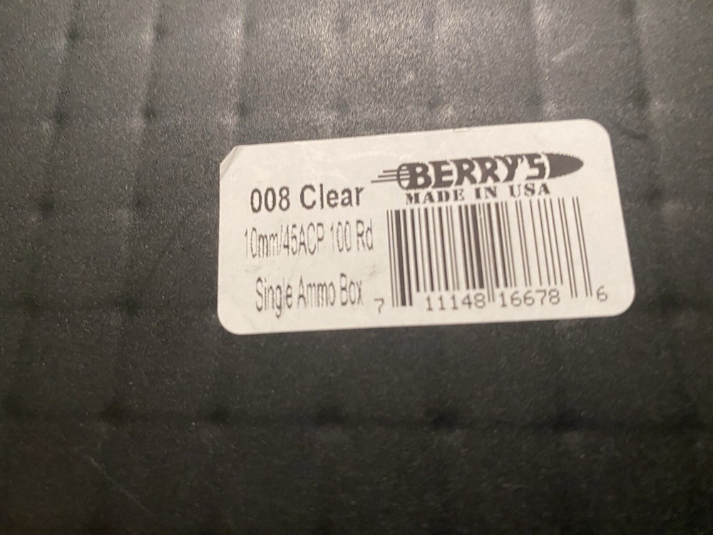 (4) Berry’s 100rd Ammo Boxes #008