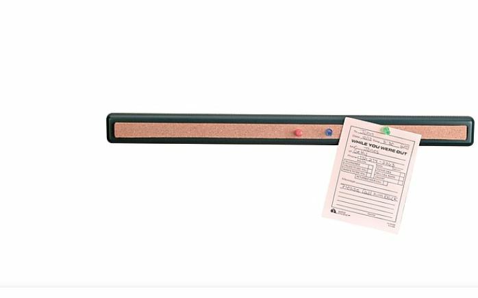 New ! Officemate Panel Verticalmate Plastic Cork Bar, Gray (29212)