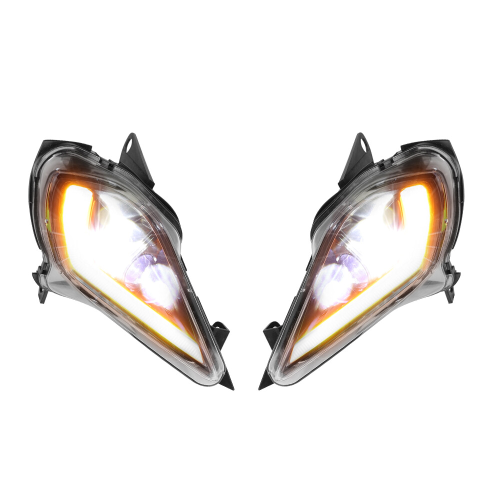 For 2006-2024 YAMAHA YFZ 450 RAPTOR 350 700 700R LED Headlights Set Head Lamps