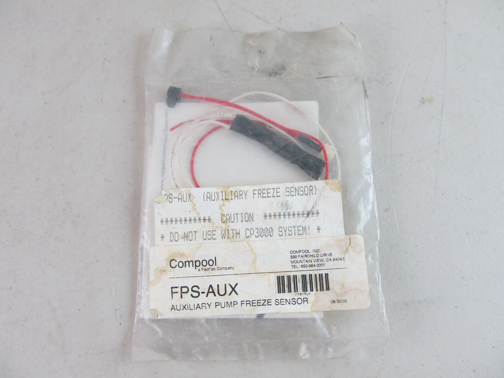New Compool FPS-AUX Auxiliary Pump Freeze Sensor