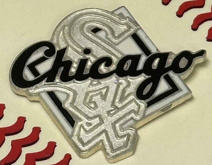Chicago White Sox Pin  Lapel Pin Script