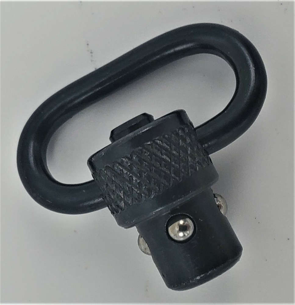 Quick Detach QD Sling Swivel / Heavy Duty Push Button, 1" Loop 2 Pack