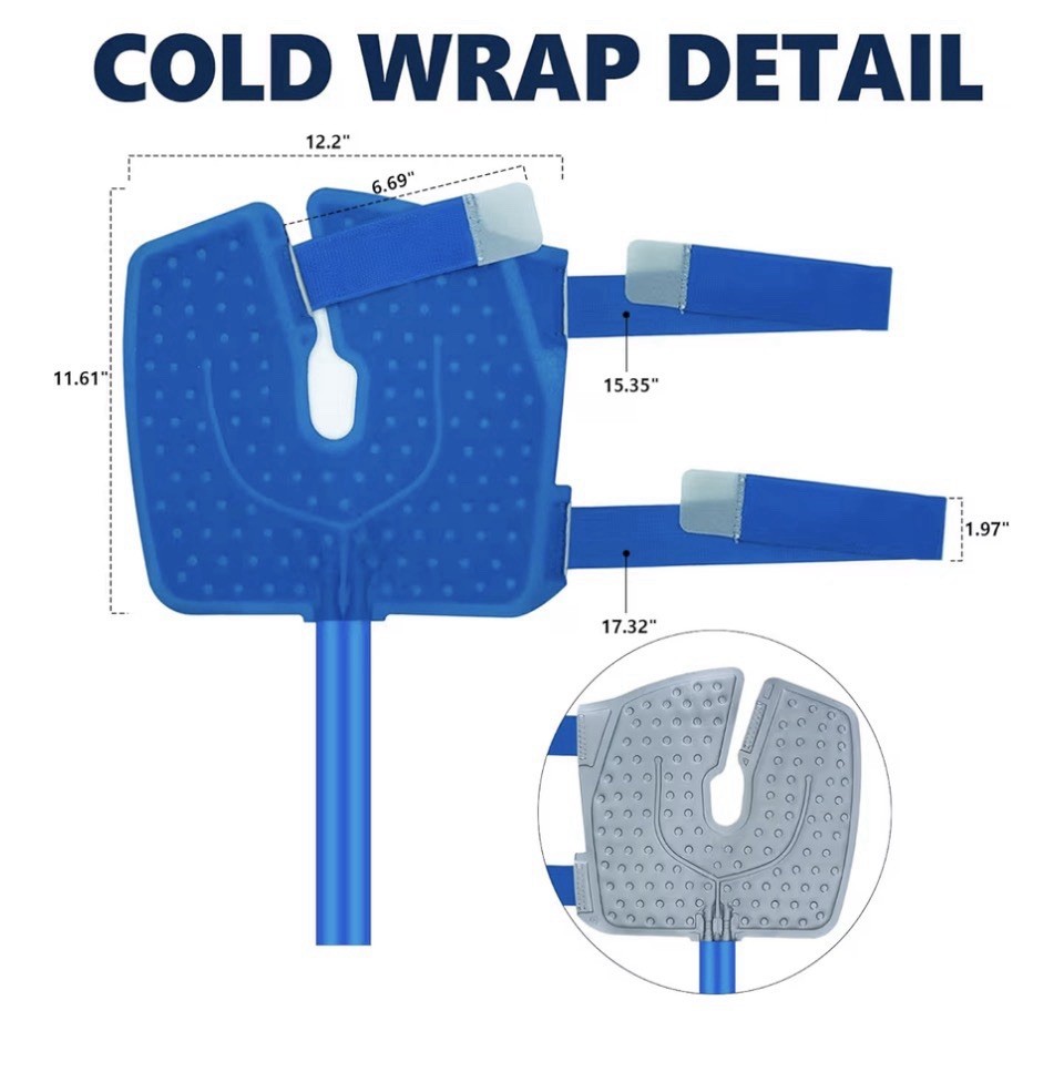 INMOREDO Cold Therapy Ice Machine for Knee Replacement Surgery With Timer
