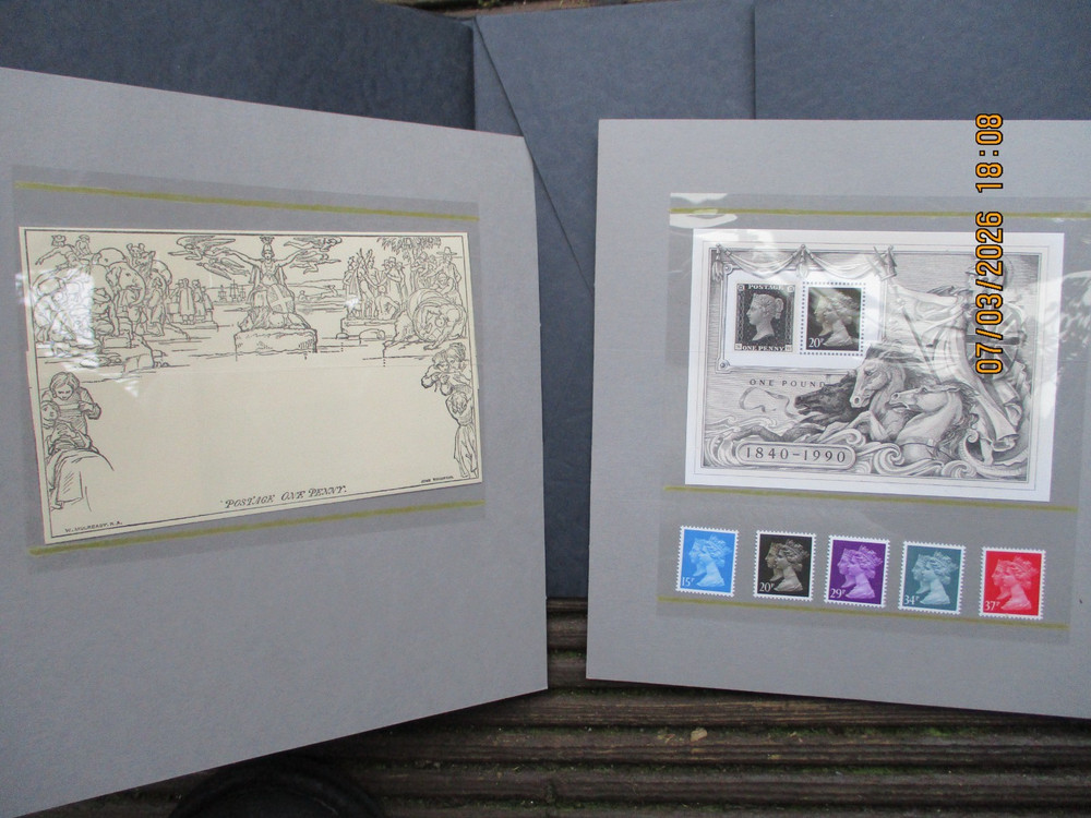 The Penny Black, 1840-1890, Royal Mail Anniversary Book