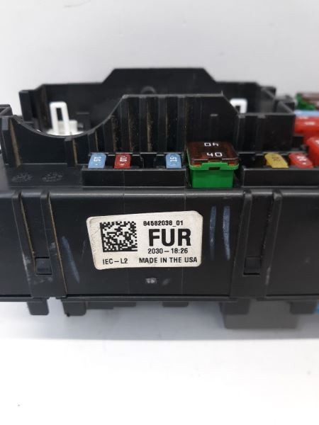 20 SILVERADO Fuse Box Cabin