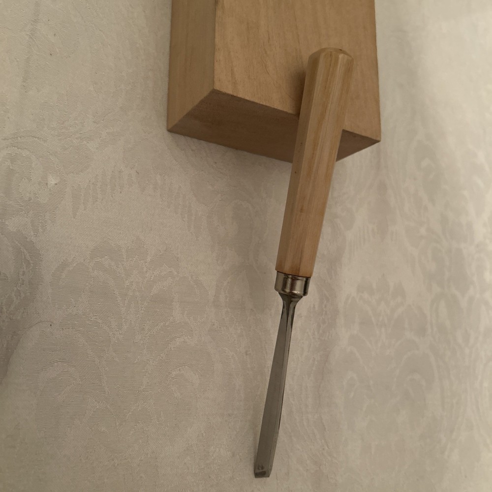 Hirsch # 1s / 10mm Intermediate Size Carving Gouge Sharp Excellent Condition