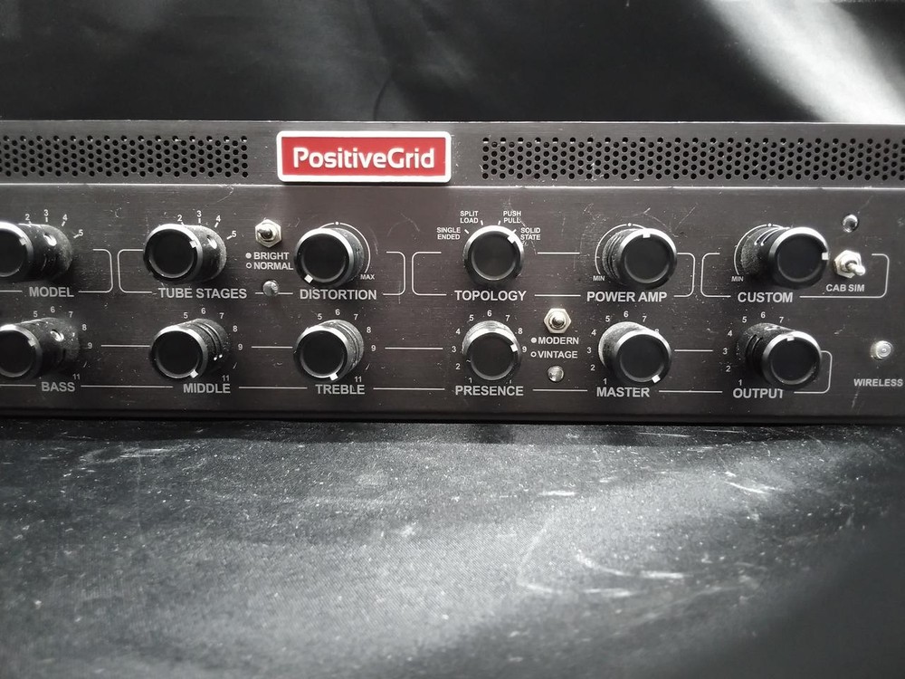 POSITIVE GRID BIAS RACK PROCESSOR Amp Simulator Works Well Tested TMB01 7.5