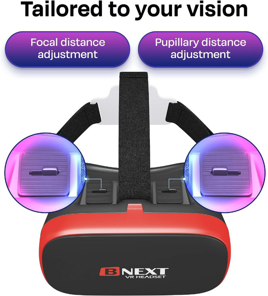 Lentes De Realidad Virtual Para Celular 3D VR Compatible Con Iphone Y Android