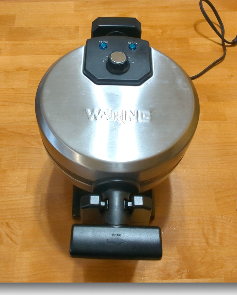 Waring Belgian Waffle Maker WMK200 Upper & Lower REPLACEMENT Waffle Plates & Hdw