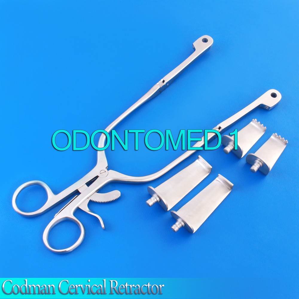 Codman Largo Cervical Retractor Blade 16x40mm Sharp+16x55mm Blunt