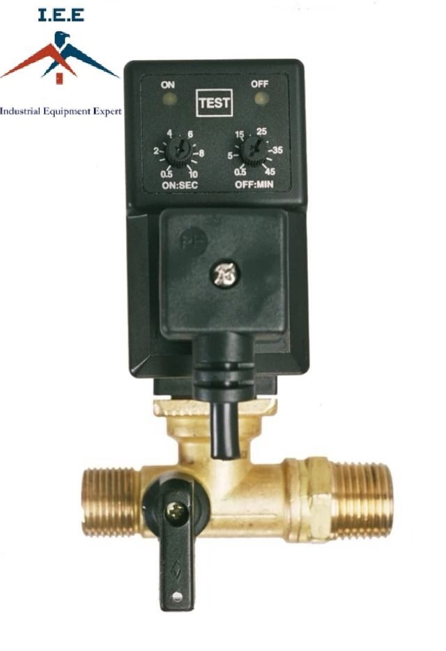 I.E.E Compressor Automatic Electronic Timed Air Tank Water Moisture Drain Valve