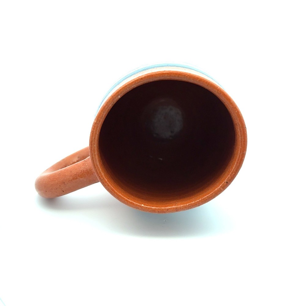 Panama Coffee Cup Pottery Hand-Painted