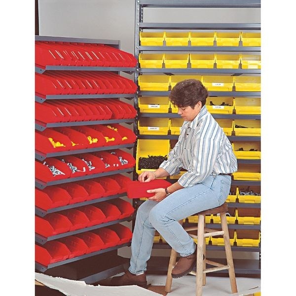 Quantum Storage Systems Qsb110bk Shelf Storage Bin, Polypropylene/Polyethylene,