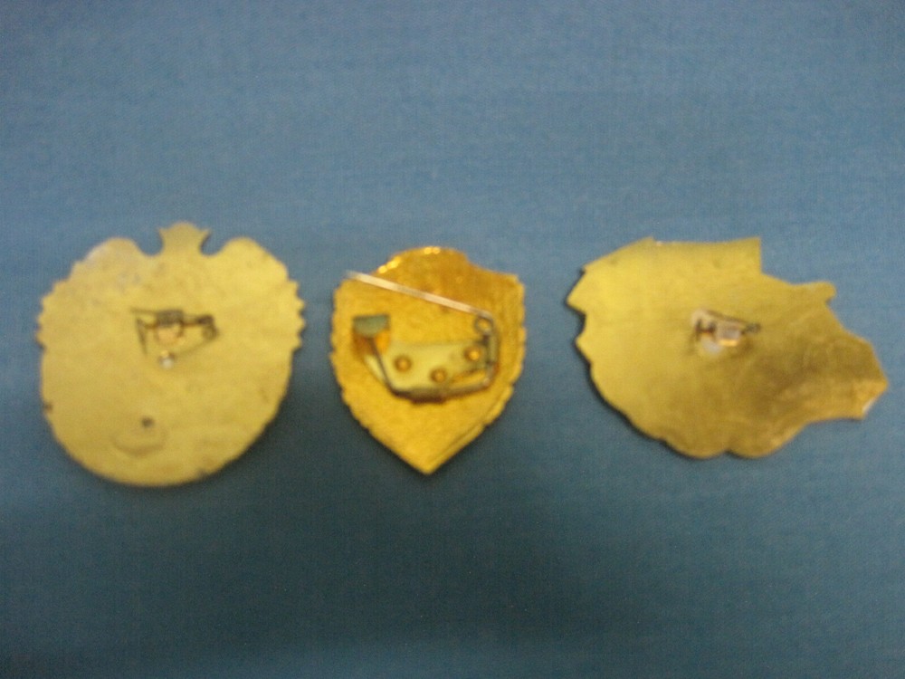 Pin. Badge. Set. Aviation.