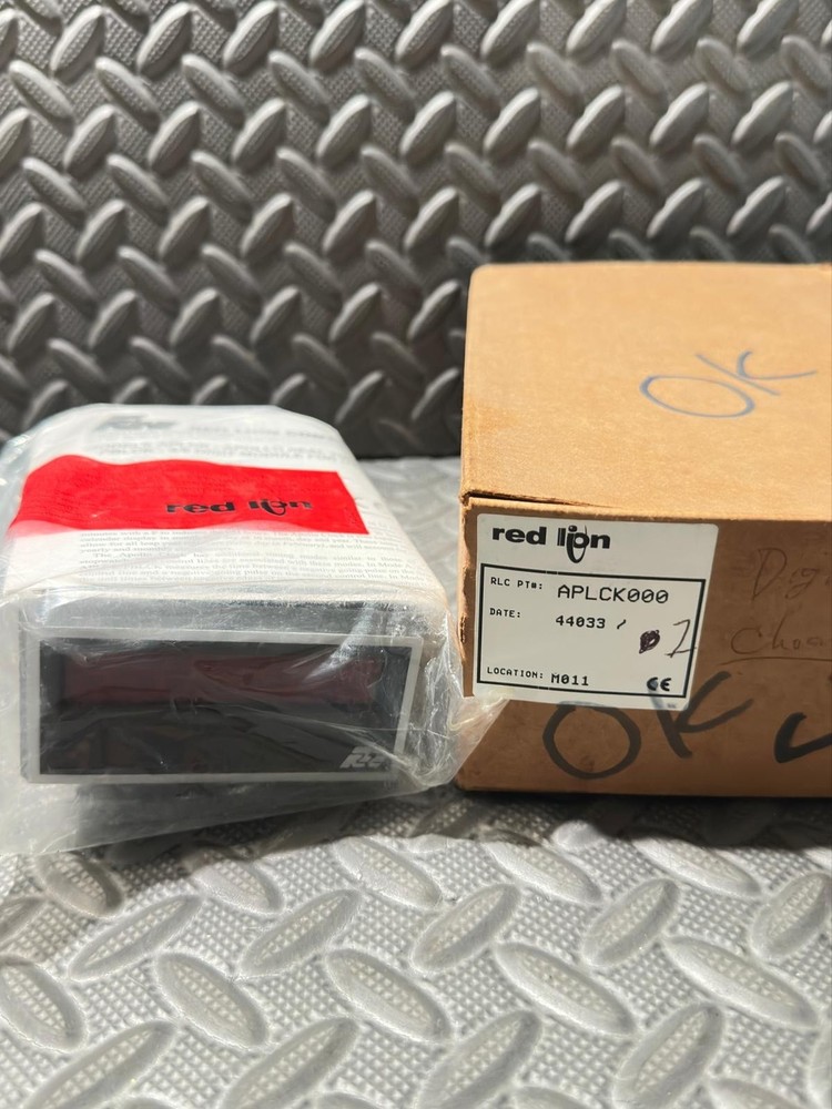 Red Lion APLCK000 Apollo Clock Timer 4-Digit Process Display Made in USA