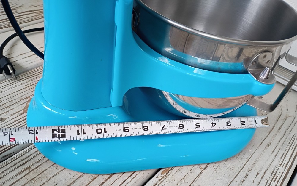 KitchenAid5QuartBowlLiftStandMixerRareCrystalBlueAqua3PcAttachmentsElectricWorks