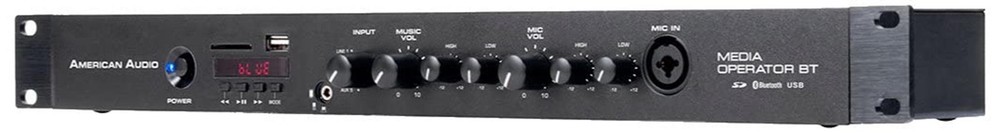 ADJ Products Media Operator BT MP3, Bluetooth, SD Card