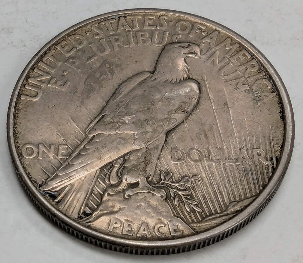 1921 Peace Silver Dollar US Coin